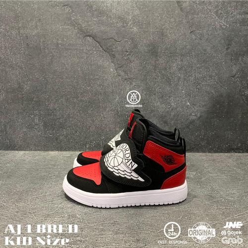 Jual Air Jordan 1 Sky Jordan Kid Size BRED/Royal Blue/Shattered Backboard -  Kab. Tangerang - @yausneakers | Tokopedia