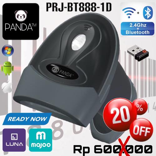 Gambar PANDA PRJ-BT888-1D WERELESS LASER BARCODE SCANNER (BLUETOOTH+2.4G) dari PANDA RETAIL SOLUTIONS Jakarta Barat Tokopedia