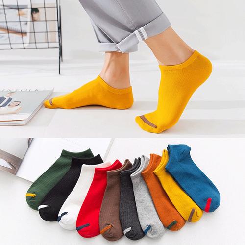 Foto Produk Kaos Kaki 10 Pasang Pendek Angkle Warna Warni Pria dan Wanita - A006 dari Miles_Store