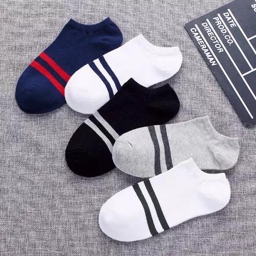 Foto Produk Kaos Kaki 5 Pasang Pendek Angkle Pria dan Wanita - A001 dari Miles_Store