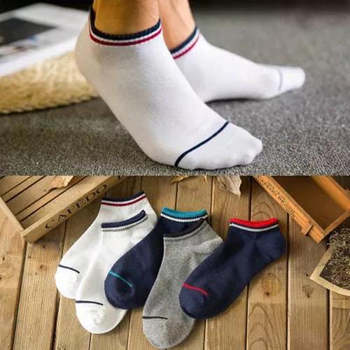 Foto Produk Kaos Kaki 5 Pasang Pendek Angkle Pria dan Wanita - A009 dari Miles_Store