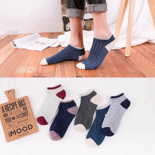 Foto Produk Kaos Kaki 5 Pasang Pendek Angkle Pria dan Wanita - A014 dari Miles_Store