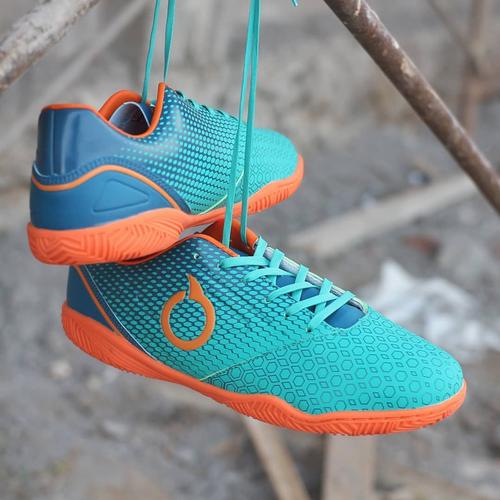 Foto Produk Sepatu Futsal Ortuseight Genesis IN - Tosca/Arctic Blue/Ortrange dari Jogja Sepatu Original
