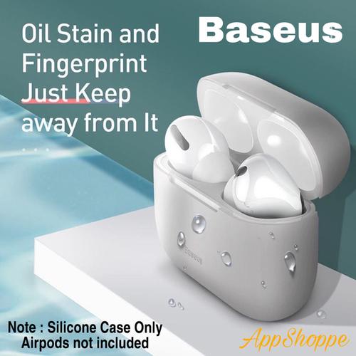 Foto Produk Airpods Pro Silicone CaseBASEUS Ultra Slim Silica Gel Protective Case dari AppShoppe