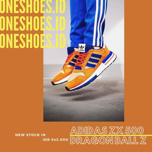 Jual Adidas Zx 500 X Dragon Ball Z Jakarta Timur