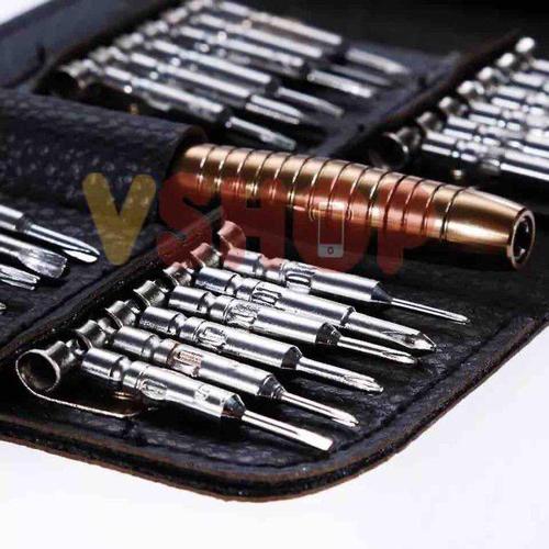 Foto Produk OBENG SET 25 IN 1 MODEL DOMPET - OBENG HANDPHONE 6025 dari bane shop