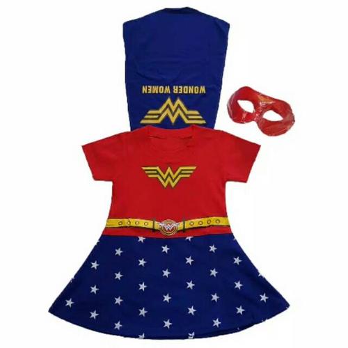 Foto Produk Baju anak kostum wonder woman size (4-14) - 4 dari Sun-kids