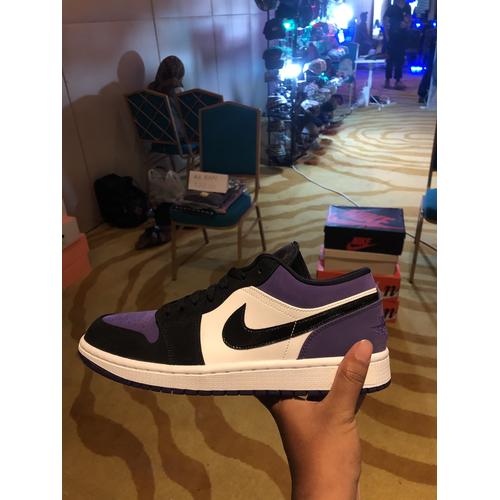 Jual Air Jordan 1 LOW COURT PURPLE AJ1 AJ Ungu nike sepatu - Jakarta  Selatan - CLOTHYOUTH | Tokopedia