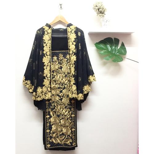 Foto Produk Setelan kebaya pesta muslim bordir cantik ukuran besar murah dari gheenara