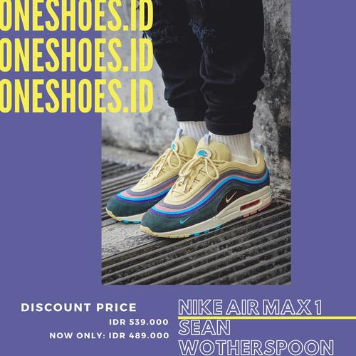 Nike Air Max Sean Wotherspoon di Oneshoes_sneakers Tokopedia