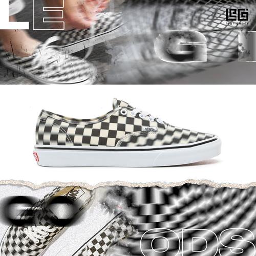 vans authentic blur check