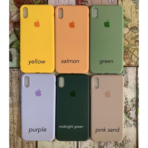 Foto Produk APPLE SILICONE CASE FOR IPHONE 7 PLUS/ 8 PLUS, IPHONE X/XS dari LiVina Shop