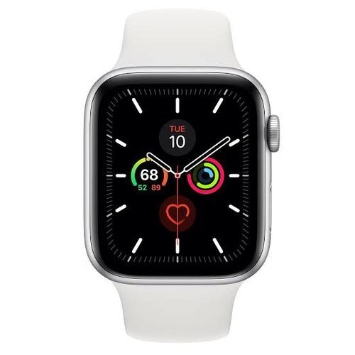 Jual Apple Watch S5 40mm Silver Alumunium White Sport Band - Jakarta  Selatan - ILUVTECH | Tokopedia