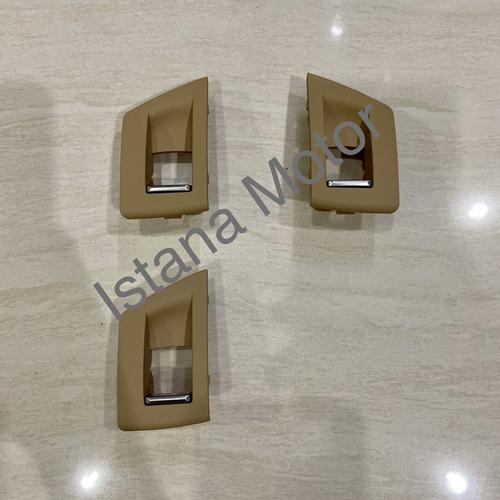 Foto Produk Cover switch power window BMW F10 beige set 3 pcs dari Istana Motor Mercy BMW