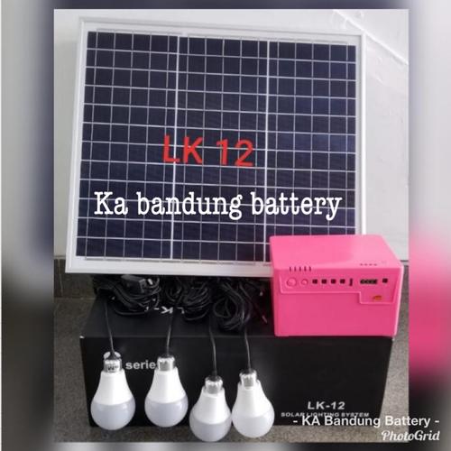 Jual Paket SHS solar panel home system sseries s series lk12 30wp 30 wp ...