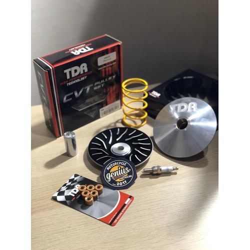 Gambar Paket Akselerasi TDR Nmax 155 - CVT Pulley - Busi Iridium - Per CVT dari genius.partracing Jakarta Barat Tokopedia