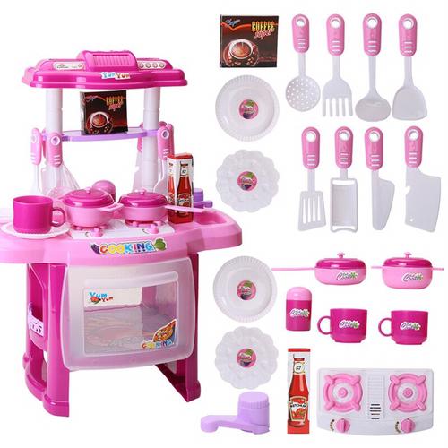 Foto Produk MAINAN ANAK DAPUR SET KITCHEN SET ADA LAMPU DAN SUARA dari STAR TOY's