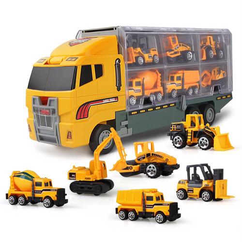 Foto Produk MAINAN ANAK MAINAN CONTAINER ISI ALAT KONTRUKSI BAHAN METAL/DIE CAST dari STAR TOY's