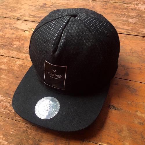 Jual FLIPPER KOREA HAT BLACK - Kab 