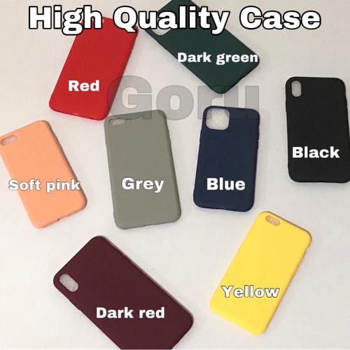 Foto Produk Silicon soft case iphone Slim 6 6s 7 8 plus X Xr Xs Max 11 11 pro Max dari goru