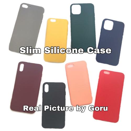 Foto Produk Silicone soft case Slim iphone X Xr Xs 11 11 Pro max 6 6s 7 8 plus dari goru