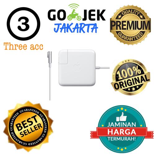 Foto Produk CHARGER ADAPTOR APPLE / MACBOOK PRO MAGSAFE 1 60W A1344 A1342 ORIGINAL dari Three Acc