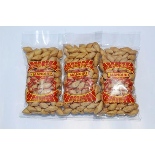 Gambar Paket Kerupuk Ikan Tengiri Mini Lombok perbungkus +/- 120 gram dari Mandiri OKEY Bandung Kab. Cilacap Tokopedia