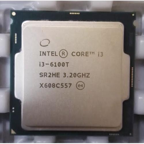 Foto Produk PROCESSOR INTEL CORE I3 6100T TRAY + FAN ORI SOCKET 1151 dari iconcomp