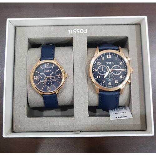 Jual fossil couple watches - Kota 