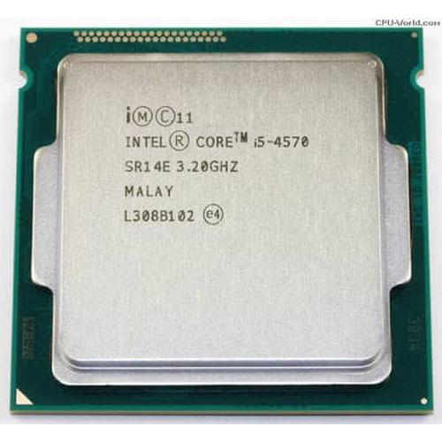 Gambar PROCESSOR INTEL CORE I5 4570 TRAY TANPA FAN SOCKET 1150 dari iconcomp undefined Tokopedia