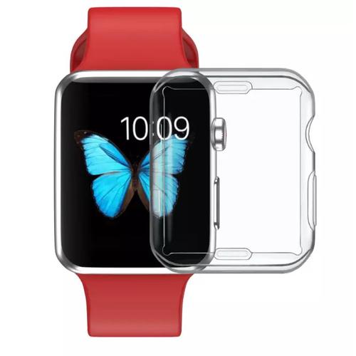 Foto Produk Soft case apple watch iwatch series 1 2 3 full screen clear 38mm 42mm - 38mm dari goru