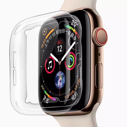 Foto Produk Soft case apple watch iwatch series 4 screen protector 40mm 44mm clear - 40mm dari goru