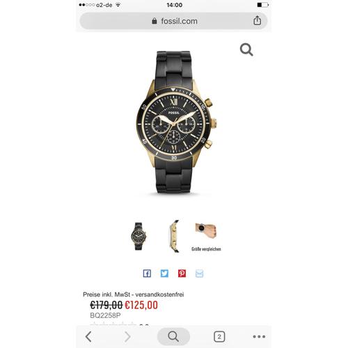 Jual Fossil BQ 2258 - Kota Bandung 