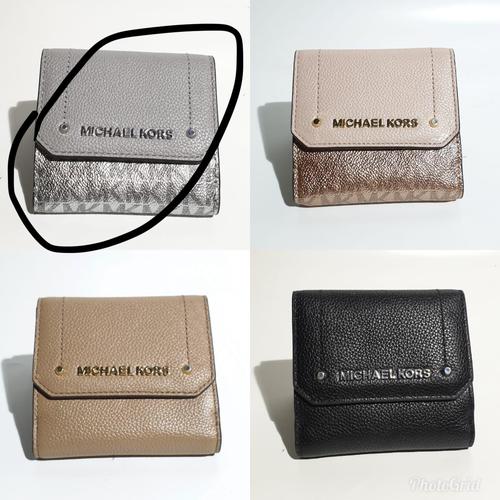 mk silver wallet