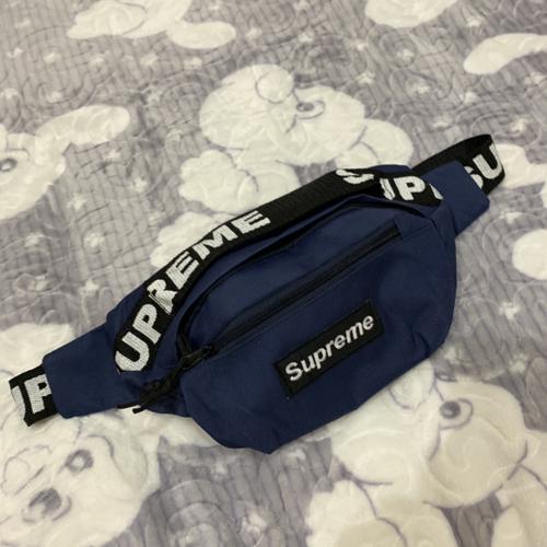 blue supreme bag