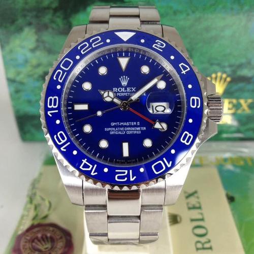 Jual Jam Tangan Pria Merk Rolex GMT 