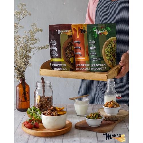 Gambar Makro Protein Granola 350 gr dari huttama.co Kota Surakarta Tokopedia