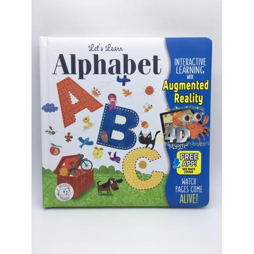 Foto Produk Buku import Augmented Reality 4D Magic seri Alphabet ABC by. Hippo mag dari Hiroshi official