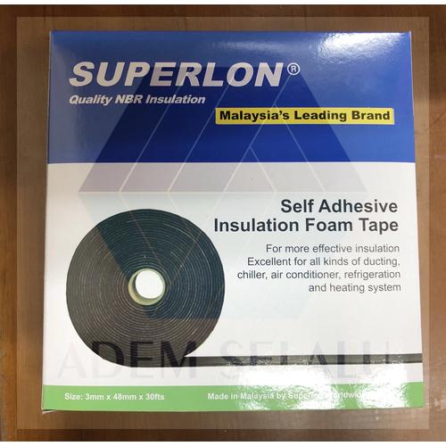 Jual Superlon Self Adhesive Insulation Foam Tape Jakarta Barat Adem Selalu Tokopedia