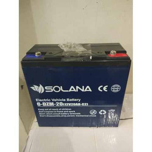 Foto Produk Aki Baterai Solana Motor Mobil Listrik EVB 6DZM20 12 V 20 AH 12v 20ah dari KA Bandung Battery