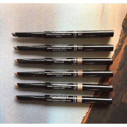 Gucci Beauty Stylo À Sourcils Retractable Waterproof Eyebrow Pencil | 6  Shades!