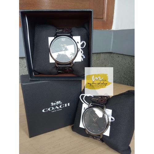 Jual Jam Tangan Coach Delancey Tea Rose 