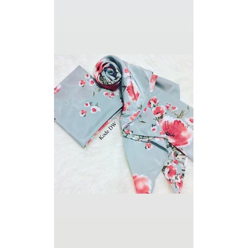 Foto Produk JILBAB SEGITIGA INSTAN MOTIF MONALISA KODE DW dari aidahijabers