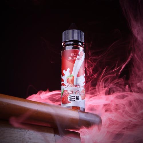 Foto Produk TOR liquid strawberry milk cream 3mg | 60ml dari i-gadget Vapestore Poris
