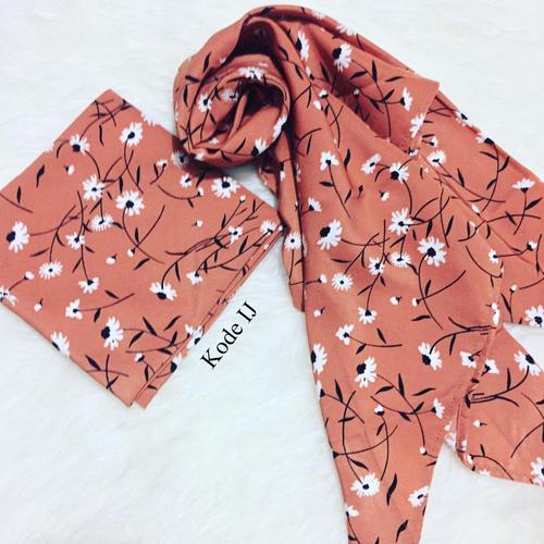 Foto Produk JILBAB SEGITIGA INSTAN MOTIF MONALISA KODE IJ dari aidahijabers