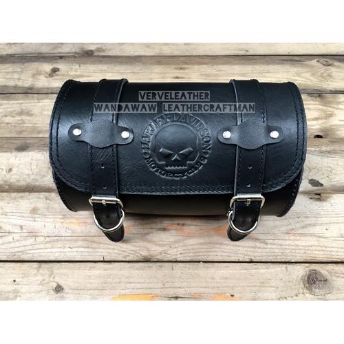 Jual Tas kulit harley davidson , sidebag harley davidson , Kota