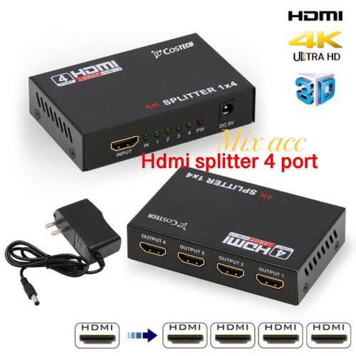 Foto Produk Hdmi Splitter 4 Port dari Mix acc88