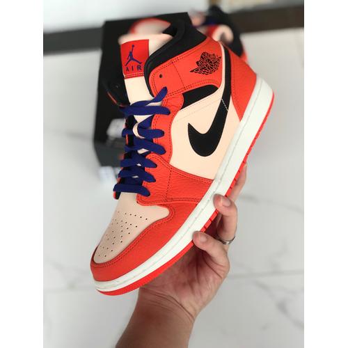 jordan 1 mid team orange