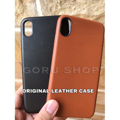 Foto Produk Leather case iphone 6 6s 7 8 plus 7+ 8+ soft hard kulit original apple dari goru