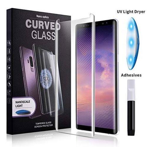 Foto Produk Tempered glass Temperglass Full Cover SAMSUNG UV Note 8 dari Platinum mobile phone